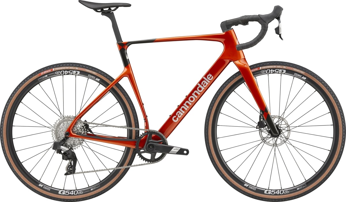 Cannondale SuperX Carbon 4 - Fire orange Velikost: 61