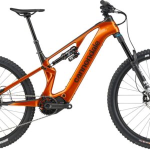 Celoodpružené elektrokolo Cannondale Moterra SL Carbon 2 - Grey/orange Velikost: XL