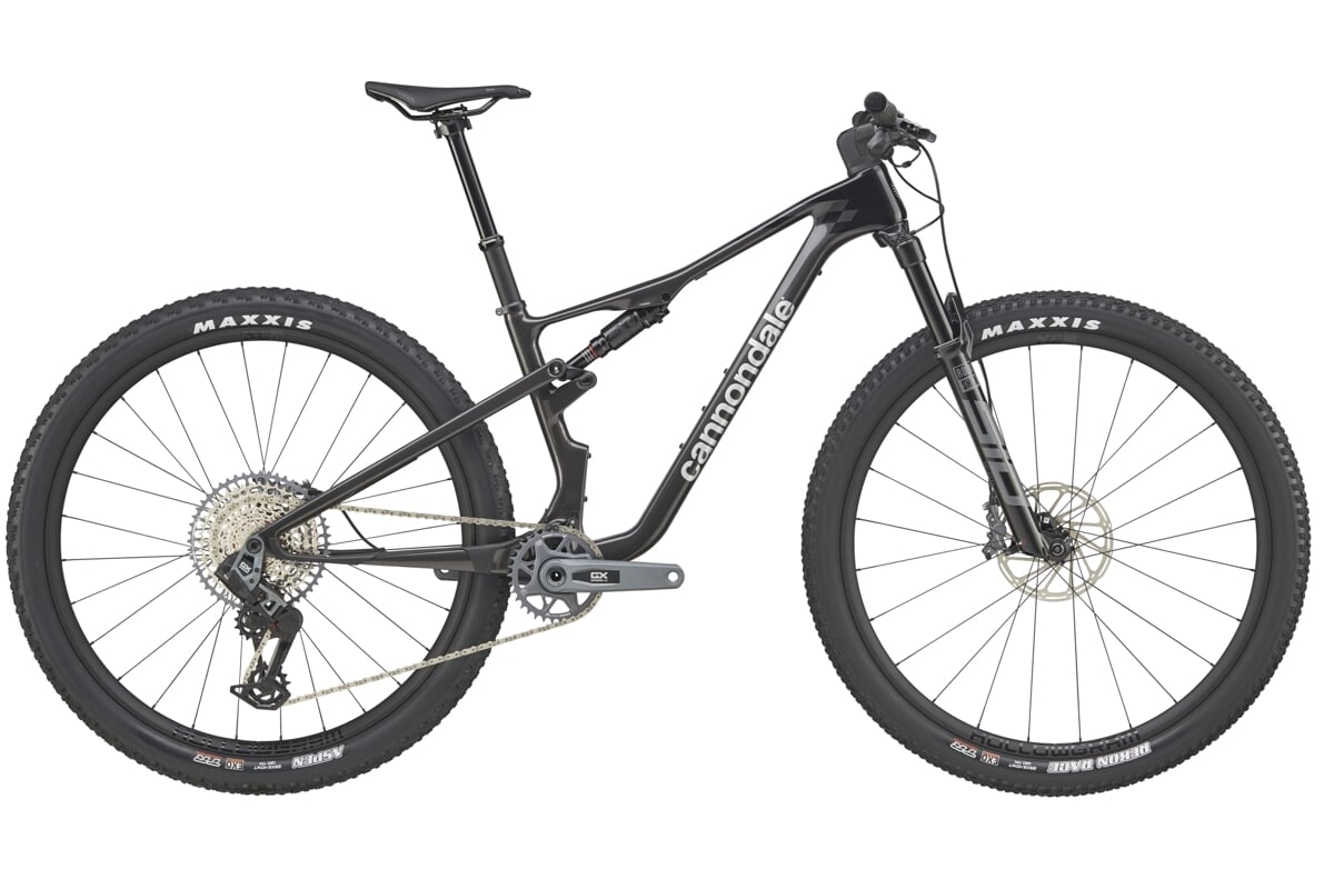 Celoodpružené kolo Cannondale Scalpel 29" Carbon 2 - Smoke Black Velikost: XL