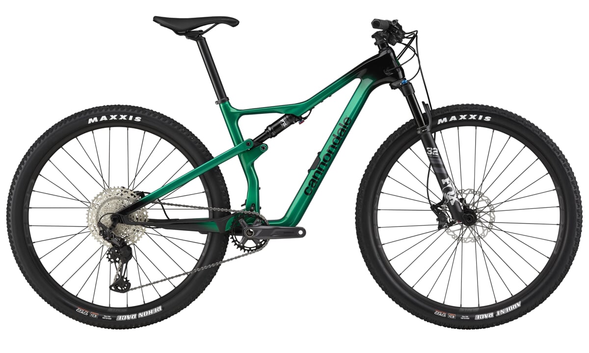 Celoodpružené kolo Cannondale Scalpel 29" Carbon 4 - Jungle Green Velikost: L