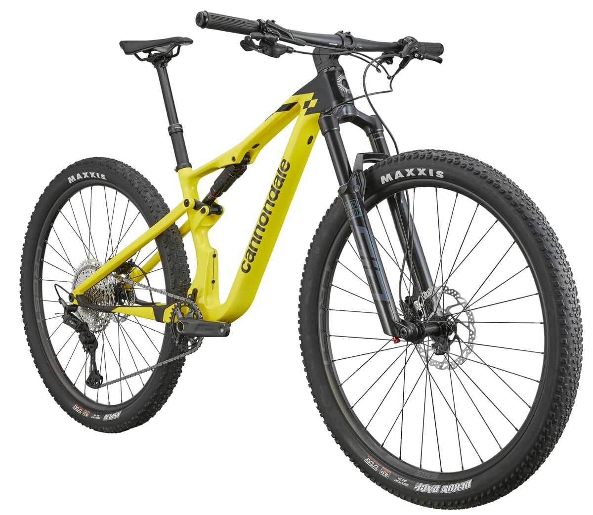 Celoodpružené kolo Cannondale Scalpel 29" Carbon 4 - Race Yellow Velikost: L - Obrázek 2