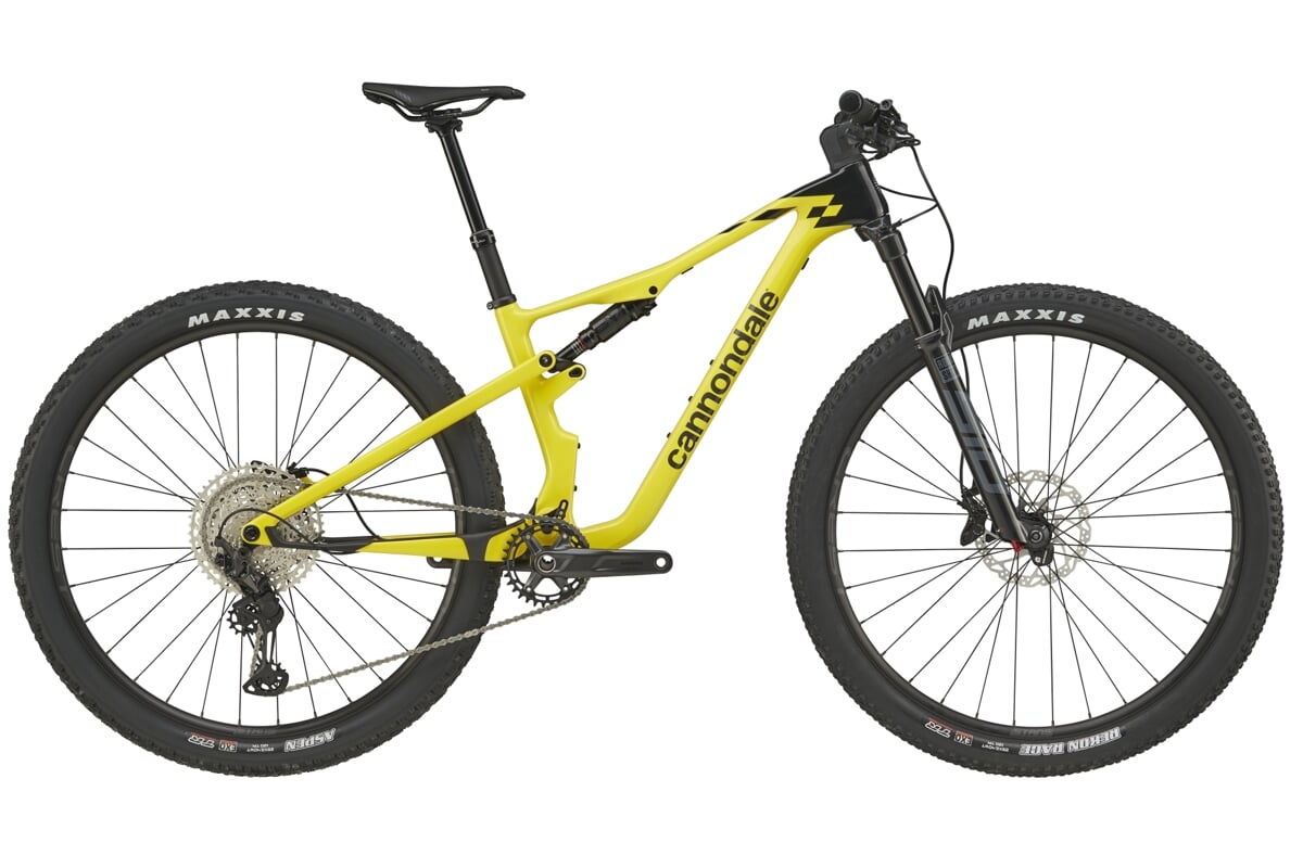 Celoodpružené kolo Cannondale Scalpel 29" Carbon 4 - Race Yellow Velikost: XL