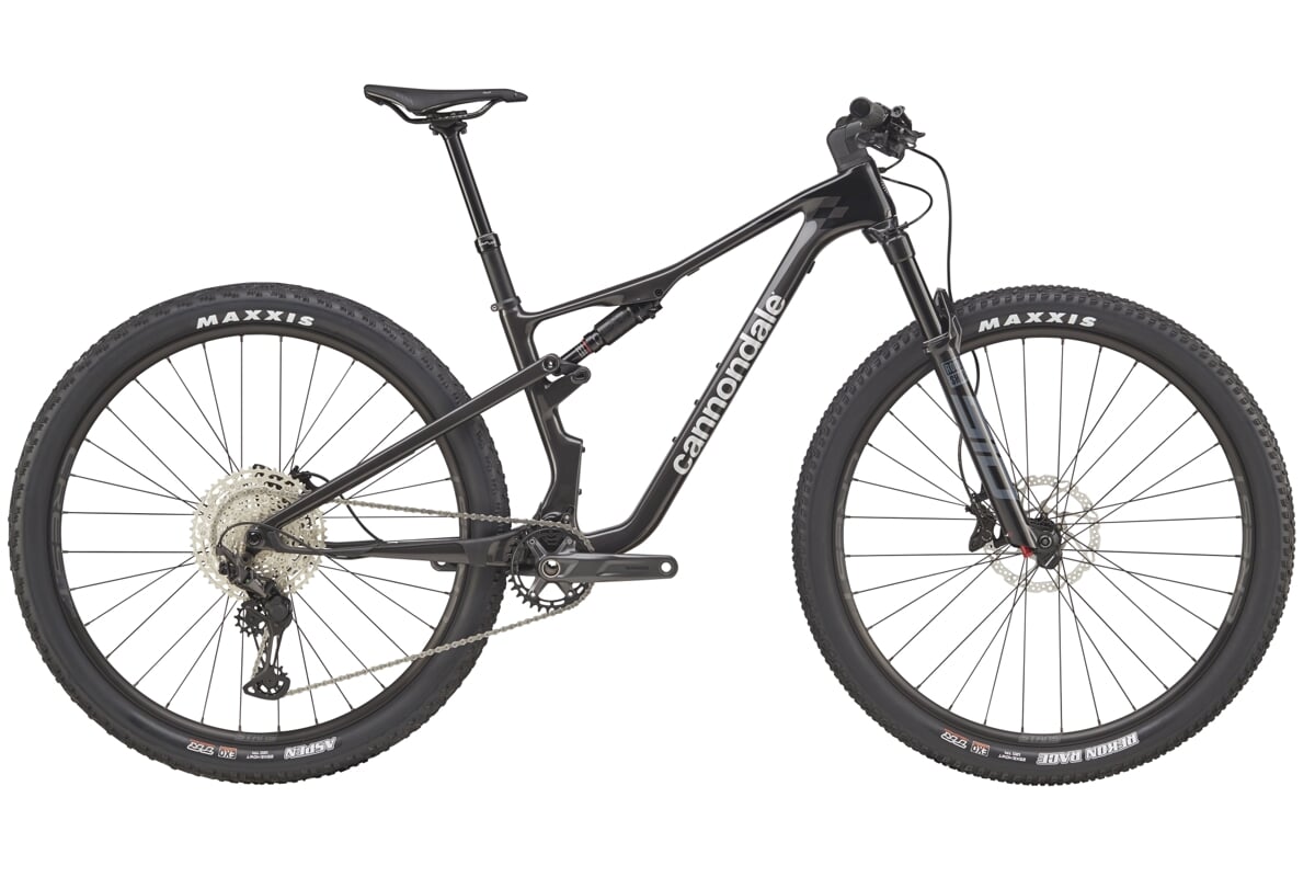 Celoodpružené kolo Cannondale Scalpel 29" Carbon 4 - Smoke Black Velikost: XL