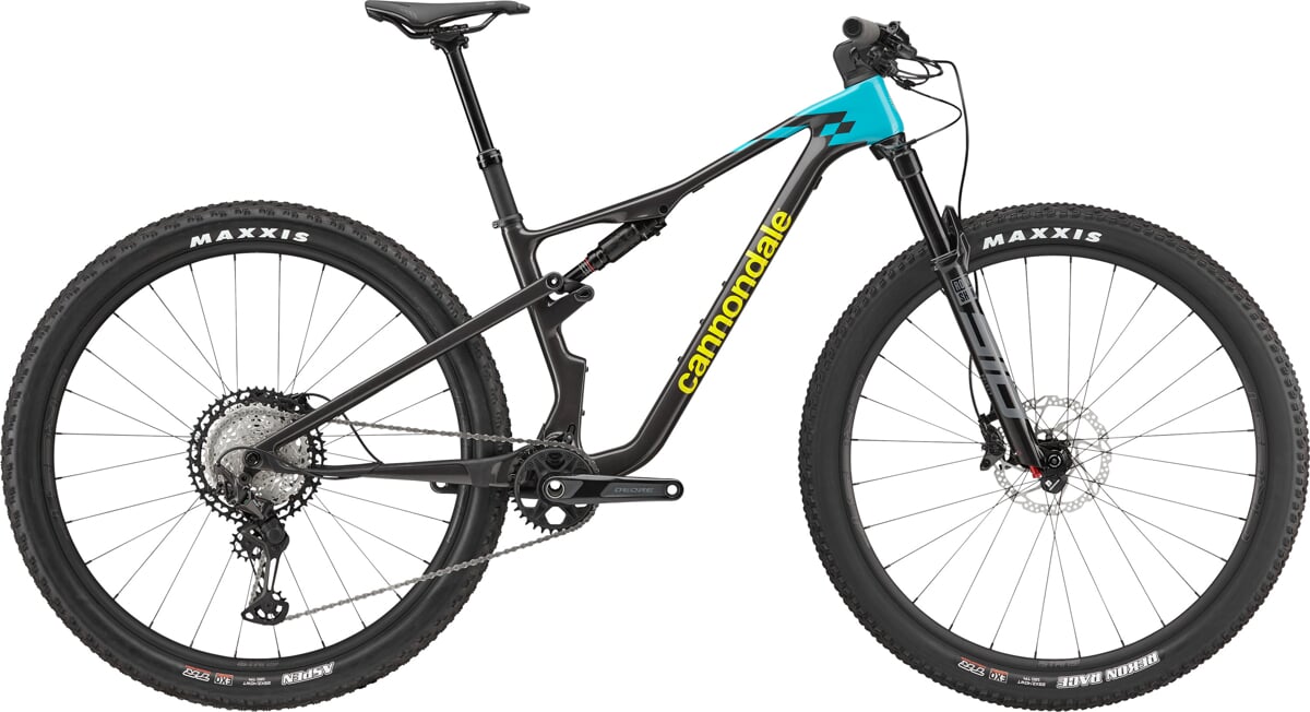 Celoodpružené kolo Cannondale Scalpel Carbon 3 - Ion Blue Velikost: XL