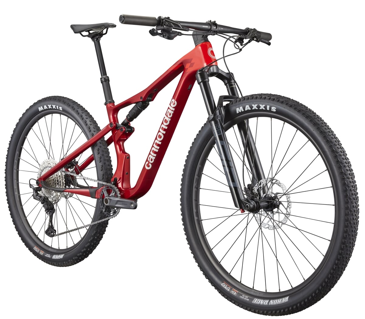 Celoodpružené kolo Cannondale Scalpel Carbon 4 - Metallic Red Velikost: L - Obrázek 2