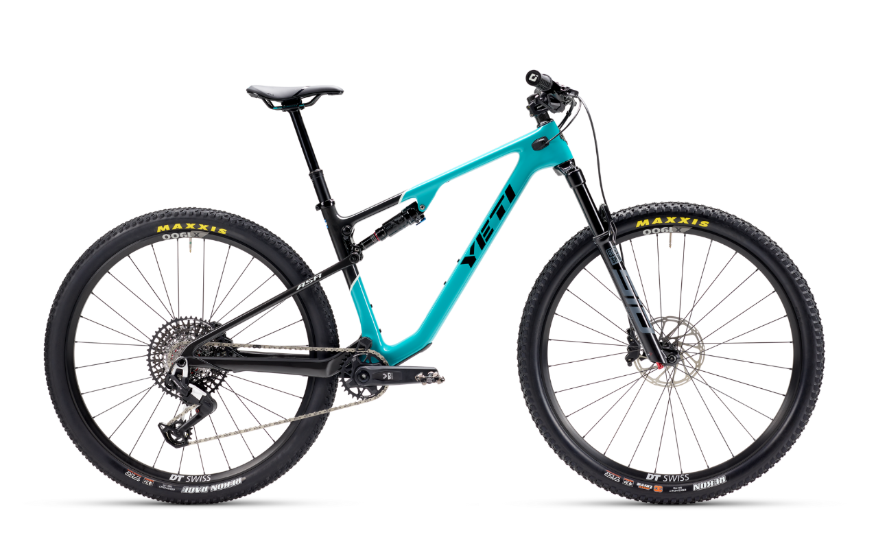 Celoodpružené kolo Yeti ASR C2 90 Transmission - Turquoise Velikost: XL