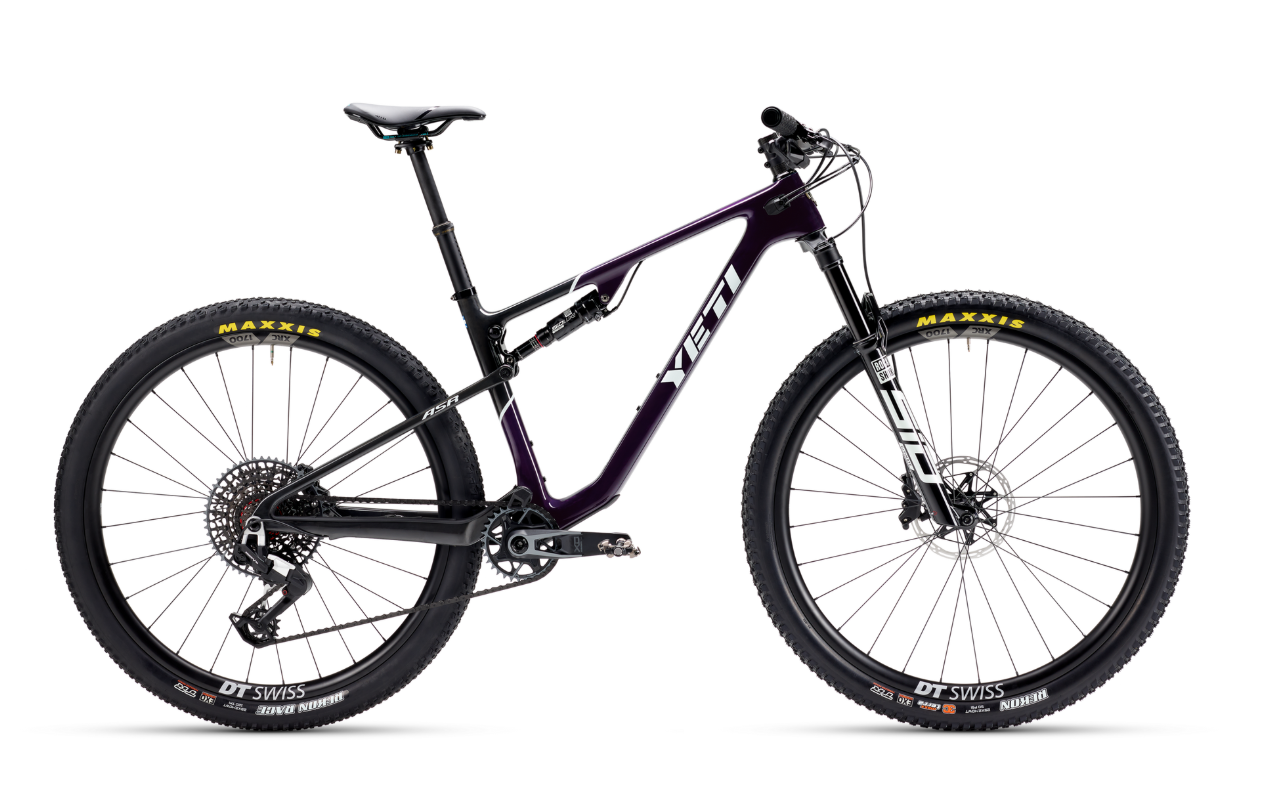 Celoodpružené kolo Yeti ASR T2 X0/90 Transmission - Purple Haze Velikost: XL