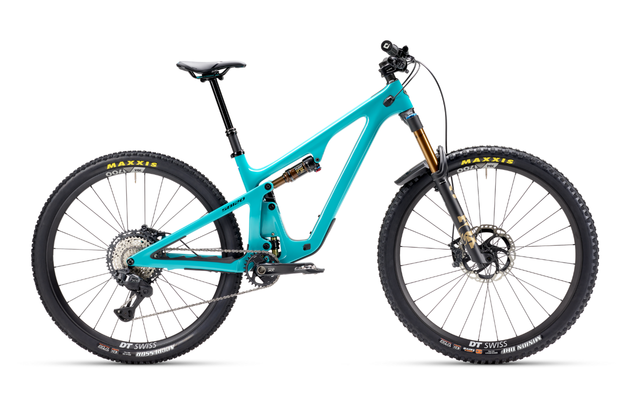 Celoodpružené kolo Yeti SB120 T1 XT Di2 - Turquoise Velikost: XXL