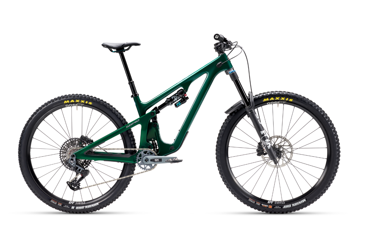 Celoodpružené kolo Yeti SB140 C3 GX AXS Transmission - Emerald Velikost: XXL