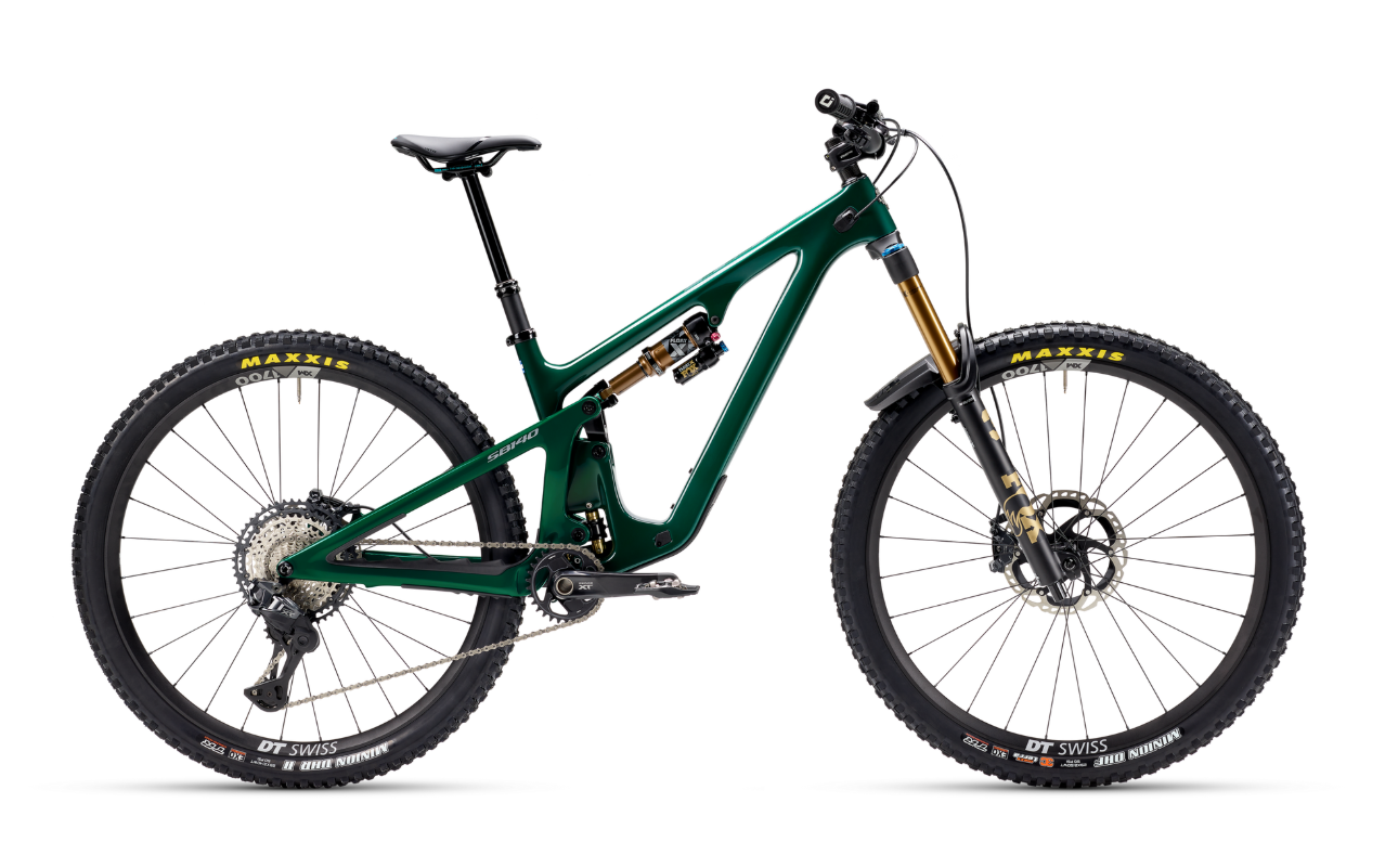 Celoodpružené kolo Yeti SB140 T1 XT Di2 - Emerald Velikost: XXL