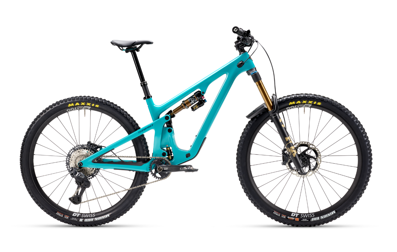 Celoodpružené kolo Yeti SB140 T1 XT Di2 - Turquoise Velikost: XXL
