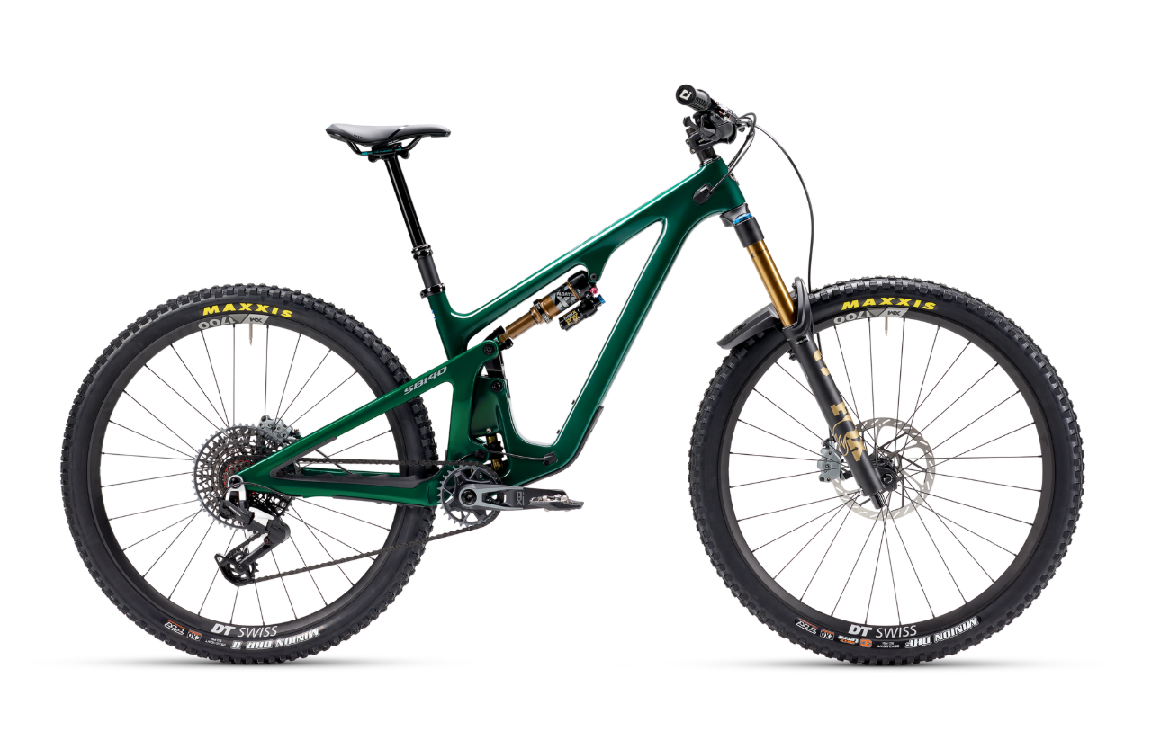 Celoodpružené kolo Yeti SB140 T2 X0/90 Transmission - Emerald Velikost: XXL