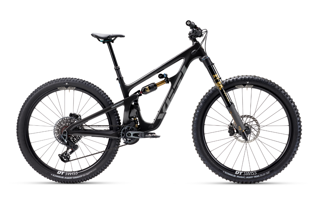 Celoodpružené kolo Yeti SB160 T3 X0 AXS Transmission - Black Velikost: XXL