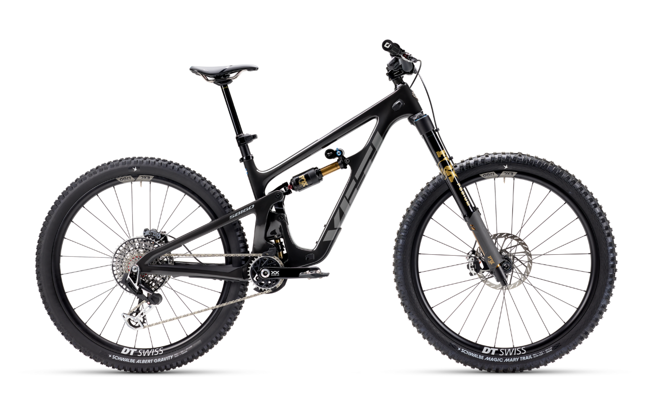 Celoodpružené kolo Yeti SB160 T4 XX AXS Transmission - Black Velikost: XXL