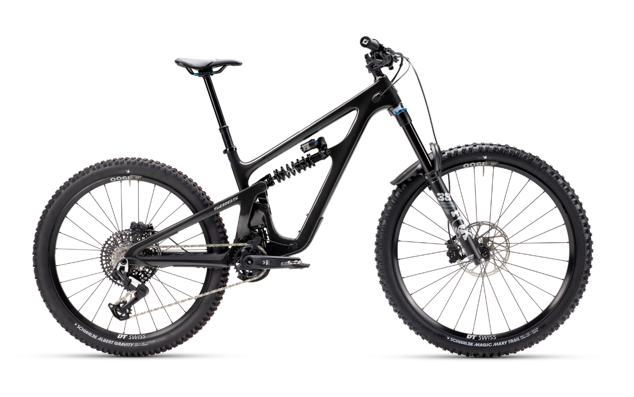 Celoodpružené kolo Yeti SB165 C2 90 Transmission - Black Velikost: XL