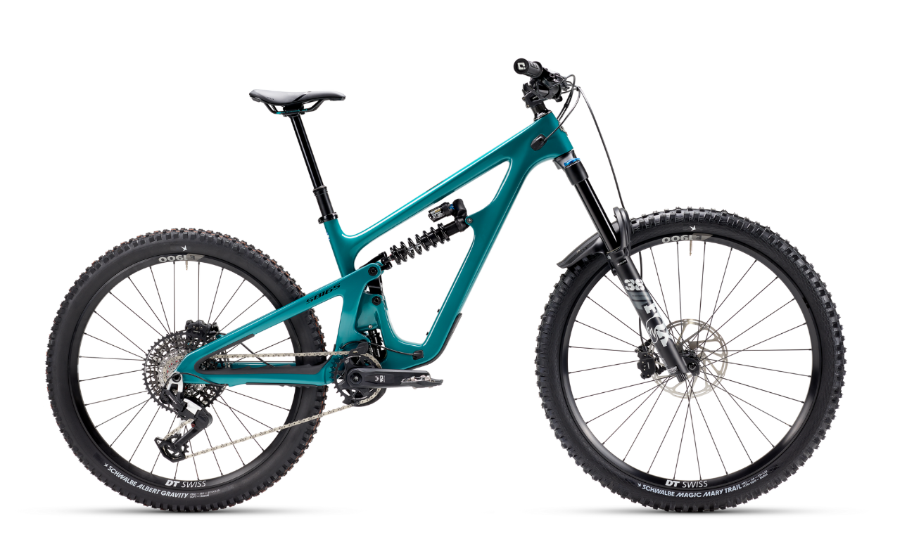 Celoodpružené kolo Yeti SB165 C2 90 Transmission - Spruce Velikost: XL