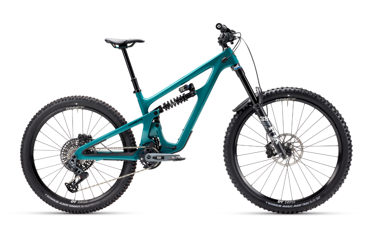 Celoodpružené kolo Yeti SB165 C3 GX AXS Transmission - Spruce Velikost: XL