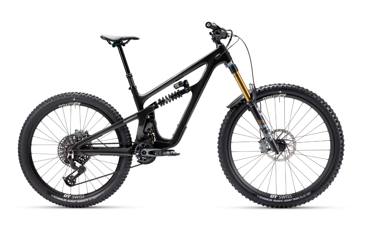 Celoodpružené kolo Yeti SB165 T2 X0/90 Transmission - Black Velikost: XL