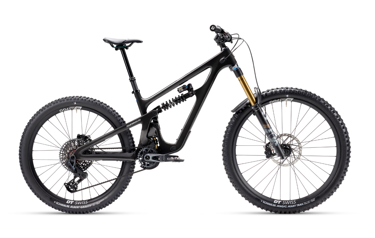 Celoodpružené kolo Yeti SB165 T3 X0 AXS Transmission - Black Velikost: XL