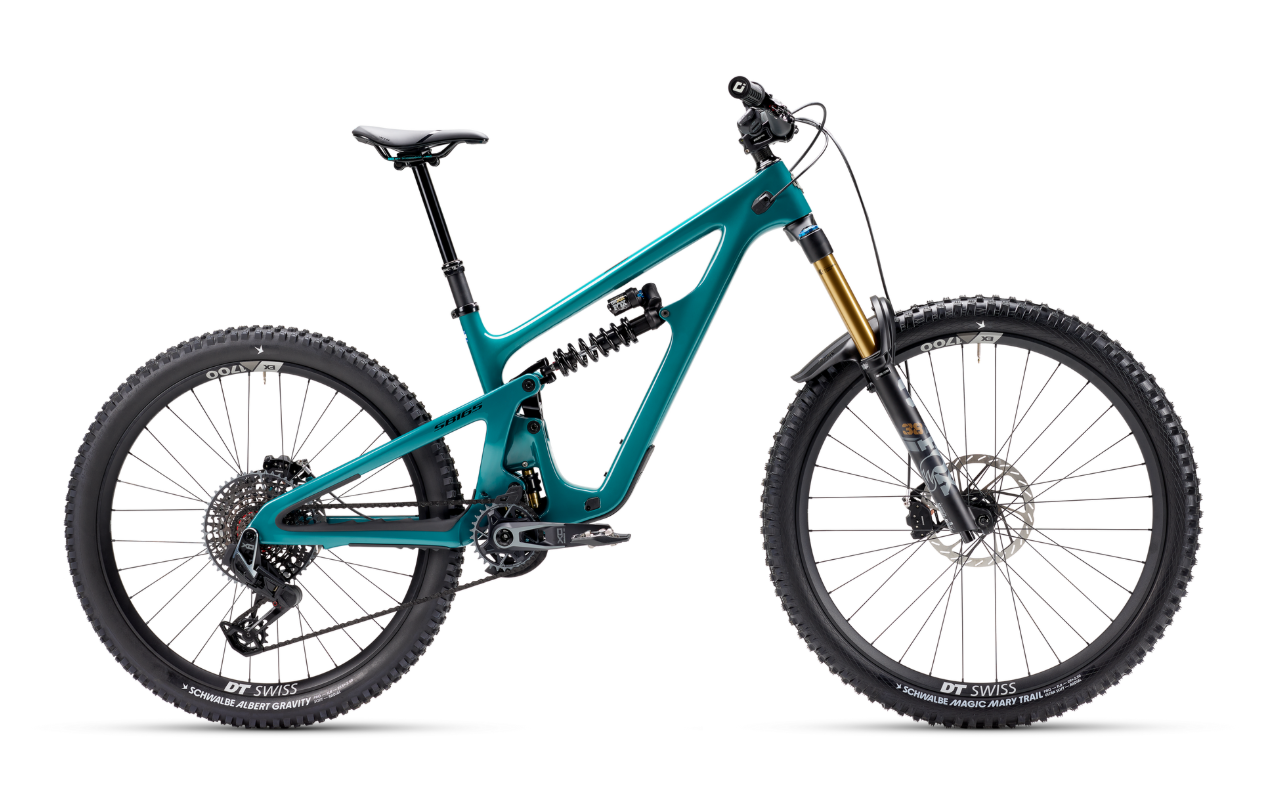 Celoodpružené kolo Yeti SB165 T3 X0 AXS Transmission - Spruce Velikost: XL