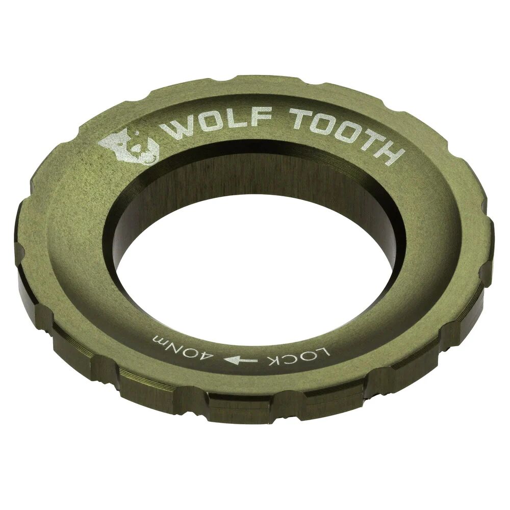 Centerlock matice Wolf Tooth - Vnější Barva: Olive