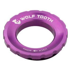 Centerlock matice Wolf Tooth - Vnější Barva: Ultraviolet Purple