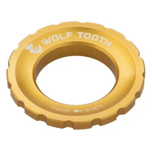 Centerlock matice Wolf Tooth - Vnější Barva: Zlatá