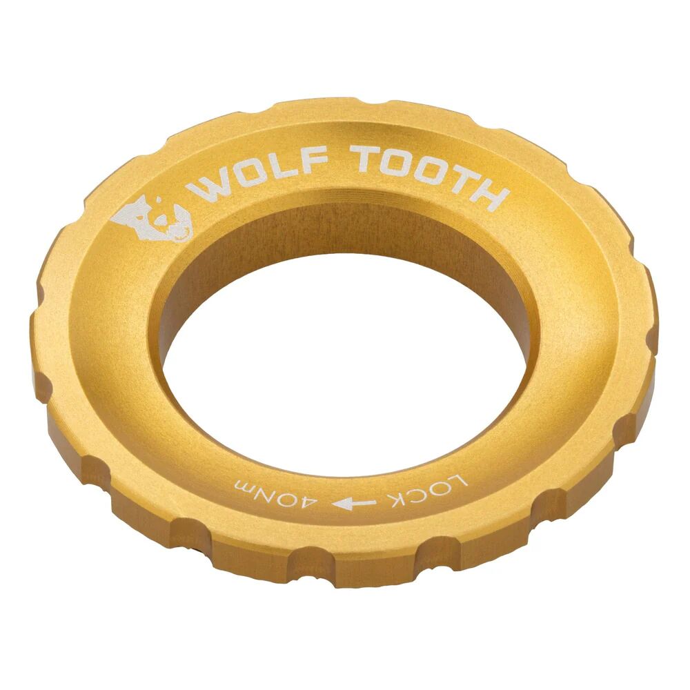 Centerlock matice Wolf Tooth - Vnější Barva: Zlatá
