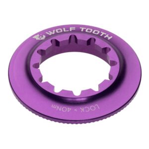 Centerlock matice Wolf Tooth - Vnitřní Barva: Ultraviolet Purple