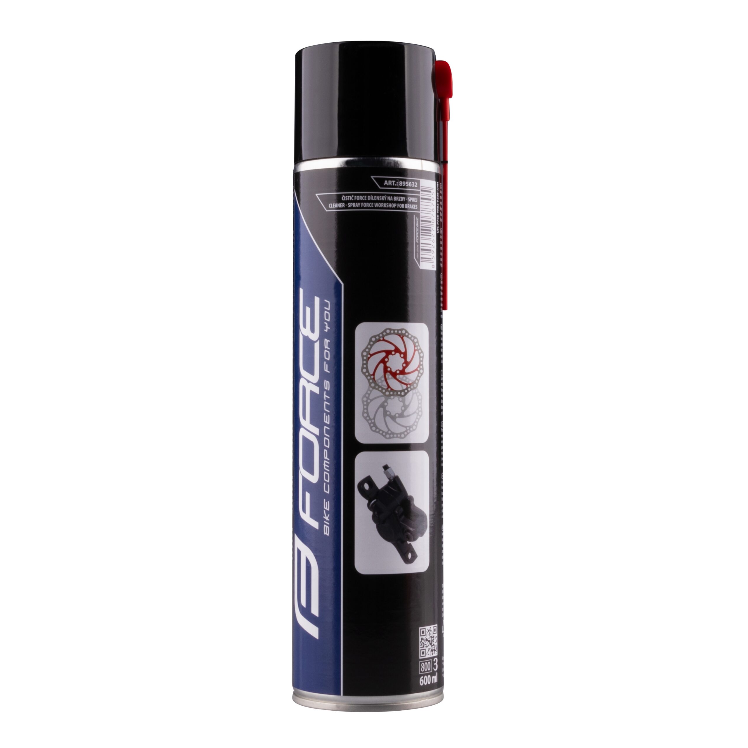 Čistič FORCE dílenský na brzdy - sprej 600ml
