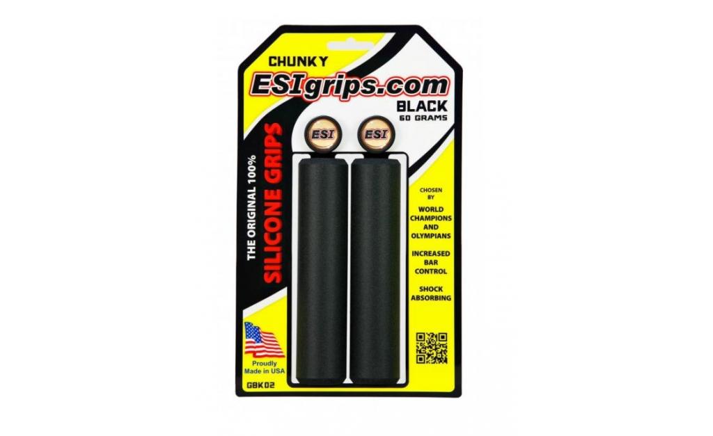 ESIgrips Gripy ESI CHUNKY Barva: Černé