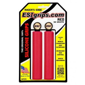 ESIgrips Gripy ESI grips Racers Edge silikonové Barva: Červené