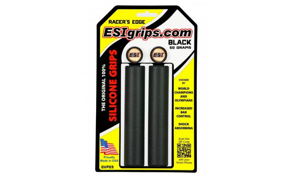 ESIgrips Gripy ESI grips Racers Edge silikonové Barva: Černé