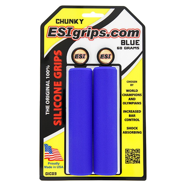ESIgrips Gripy ESI grips Racers Edge silikonové Barva: Modré