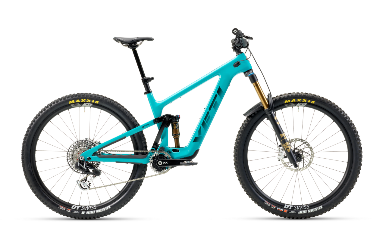 Elektrokolo Yeti MTe T4 XX AXS Transmission - Turquoise Velikost: XL