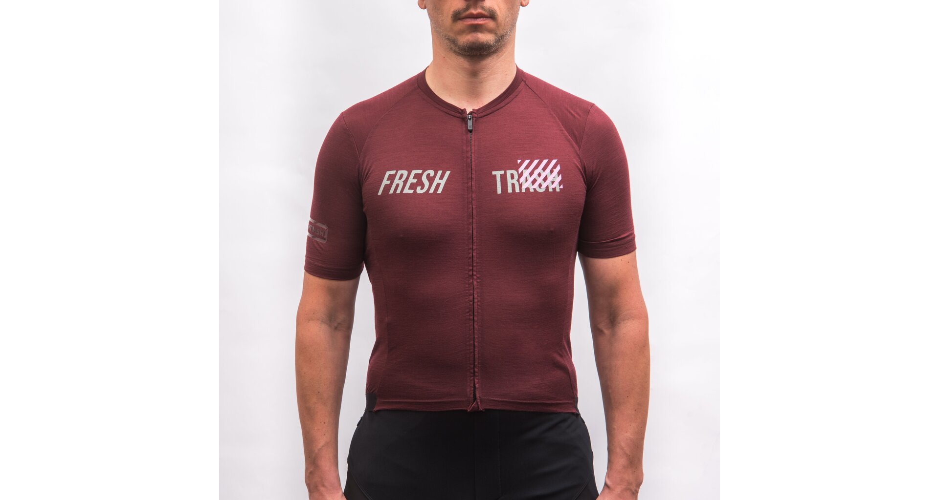 Fresh Trash MEN'S LITE MERINO EVO MERLOT RED Velikost: XXL - Obrázek 2
