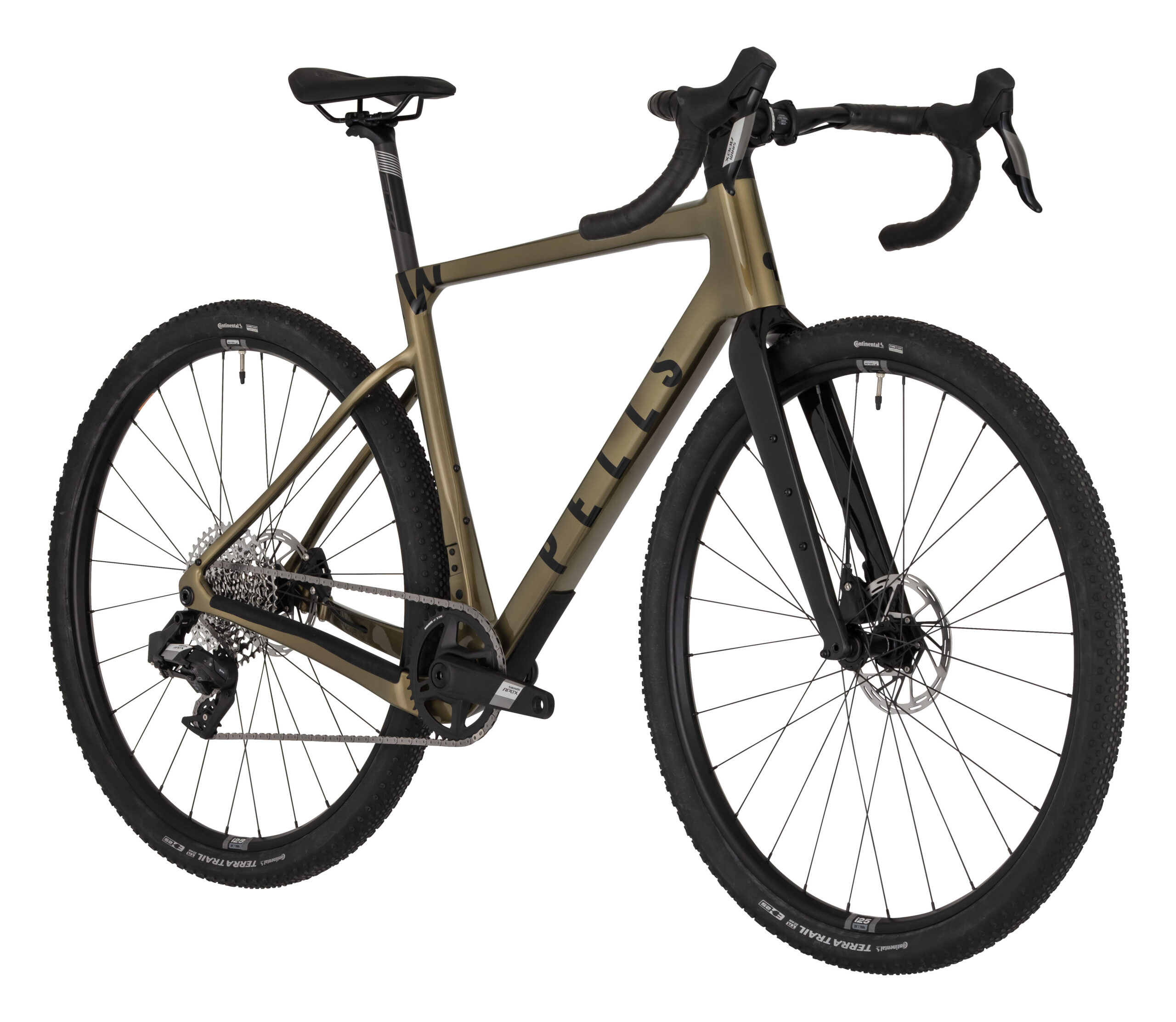 Gravel kolo Pells Raw Carbon 2 Shimano GRX - Dijon Gold Varianta: M - Obrázek 2