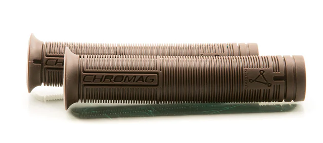 Gripy BMX Chromag Wax Barevná kombinace: Hnědé