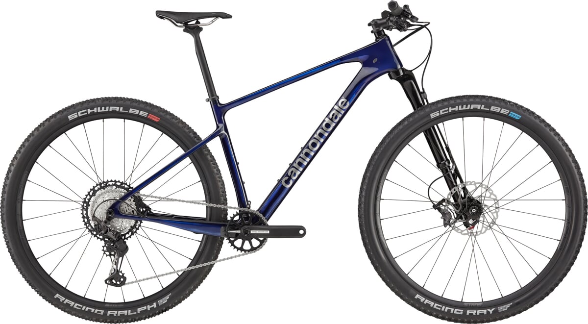 Horské kolo Cannondale Scalpel HT Carbon 2 - Tinted Blue Velikost: L