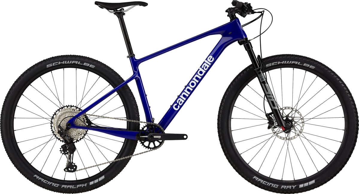 Horské kolo Cannondale Scalpel HT Carbon 3 - Acid Blue Velikost: L