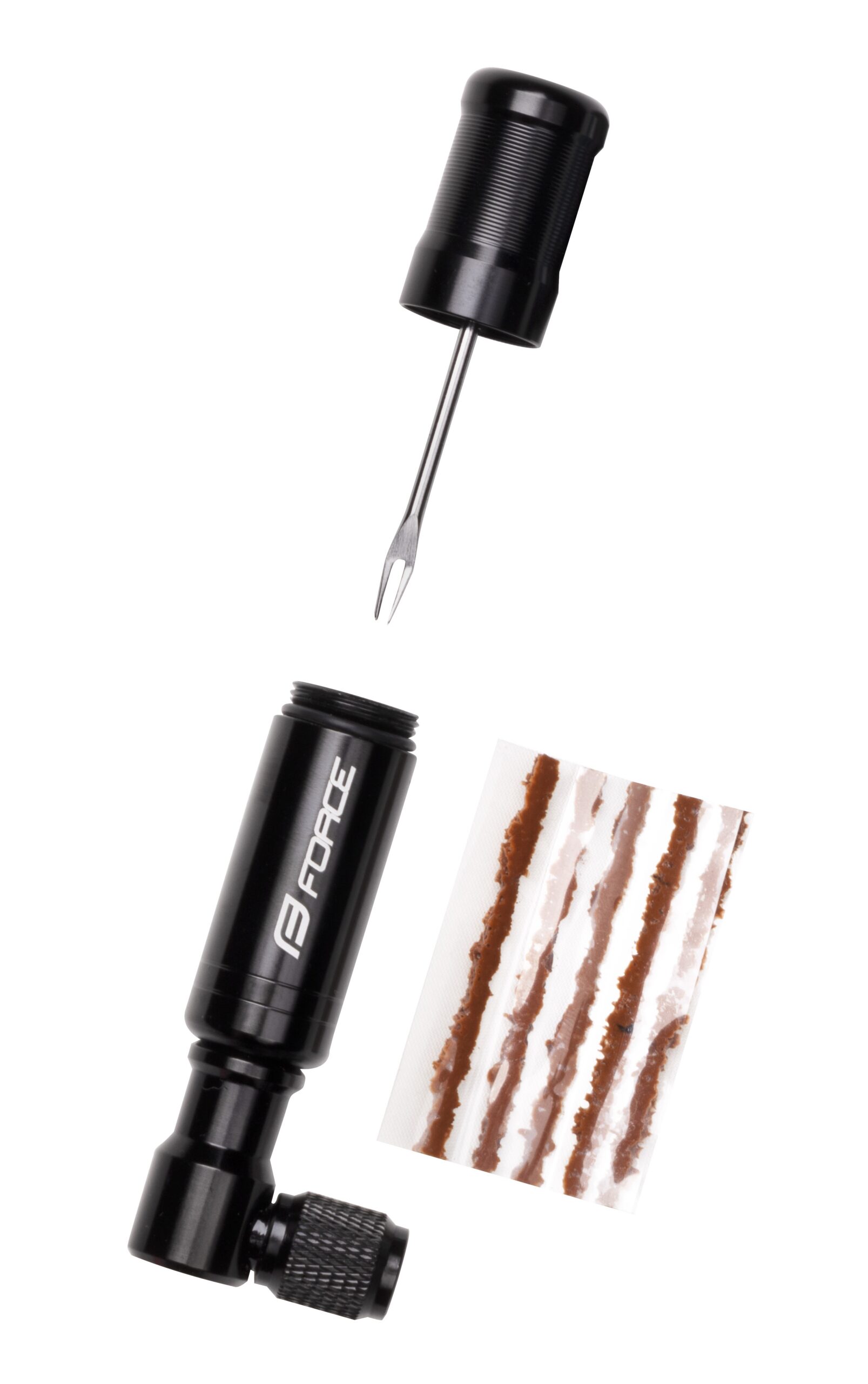 Inflátor CO2 FORCE PUFF 2.0 s opravnou sadou-černý - Obrázek 2