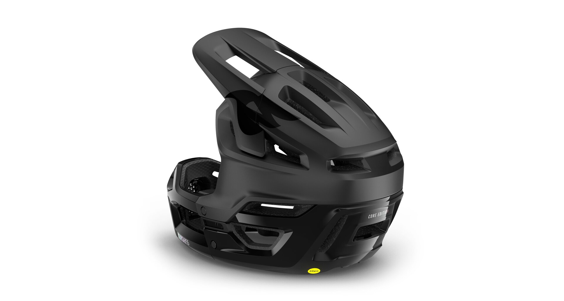 Integrální přilba BLUEGRASS VANGUARD CORE MIPS - černá vel.: M-56-58 cm - Obrázek 2