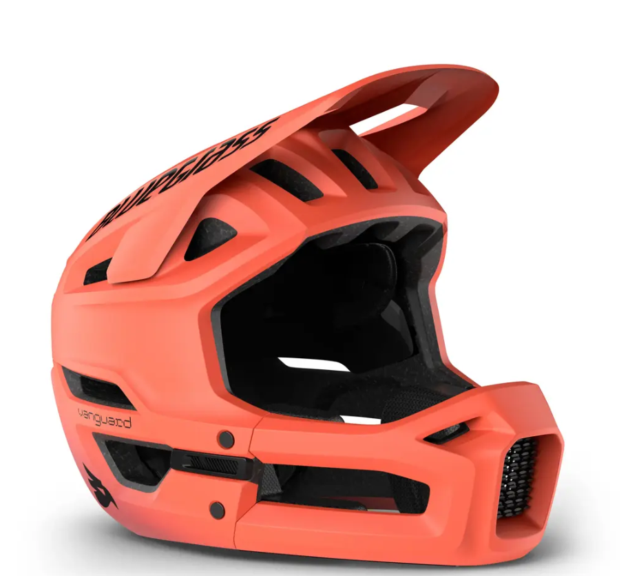 Integrální přilba Bluegrass Vanguard Core MIPS - Coral/Black vel.: L - 58/61 cm