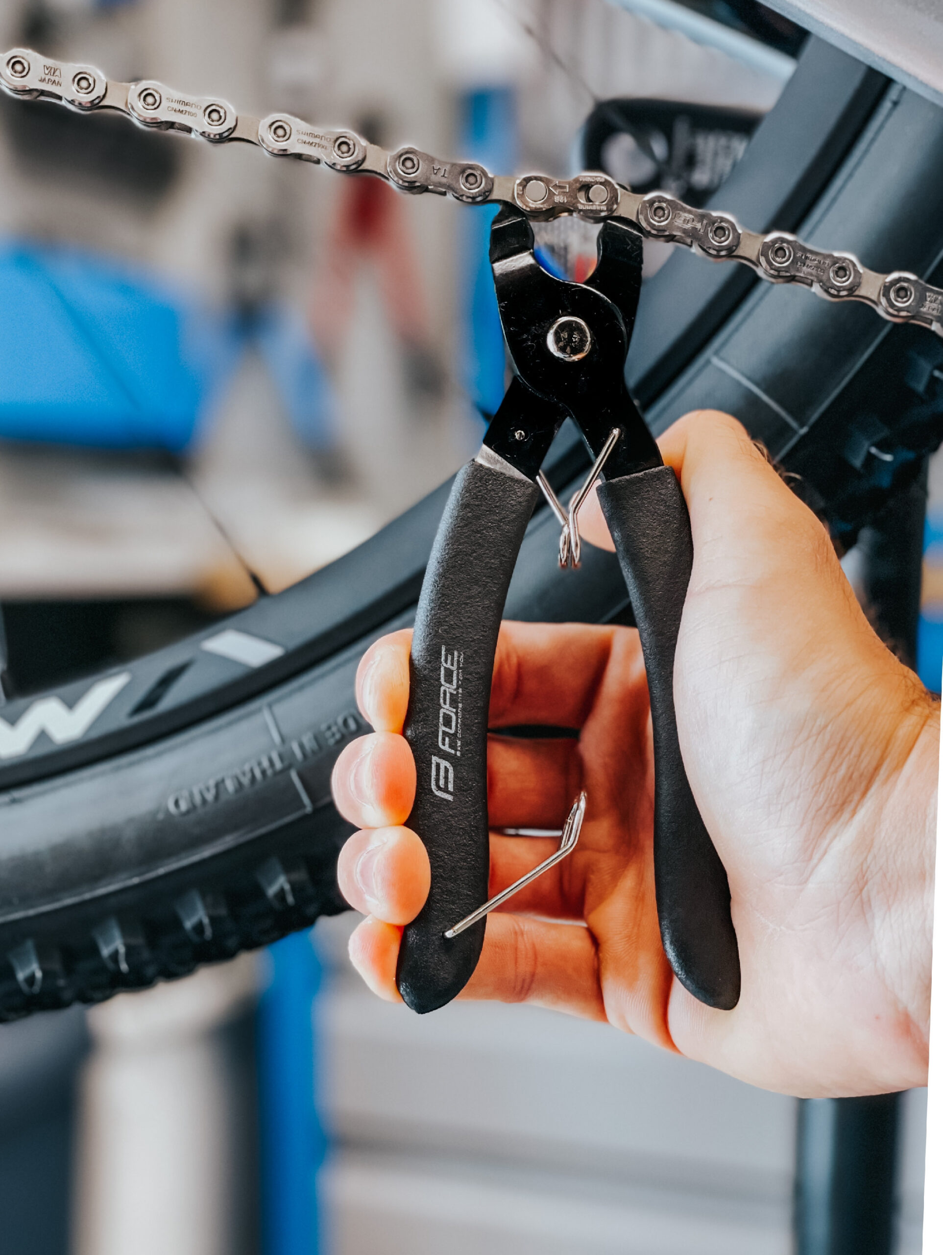 Kleště Force na spojky řetězu - Obrázek 2