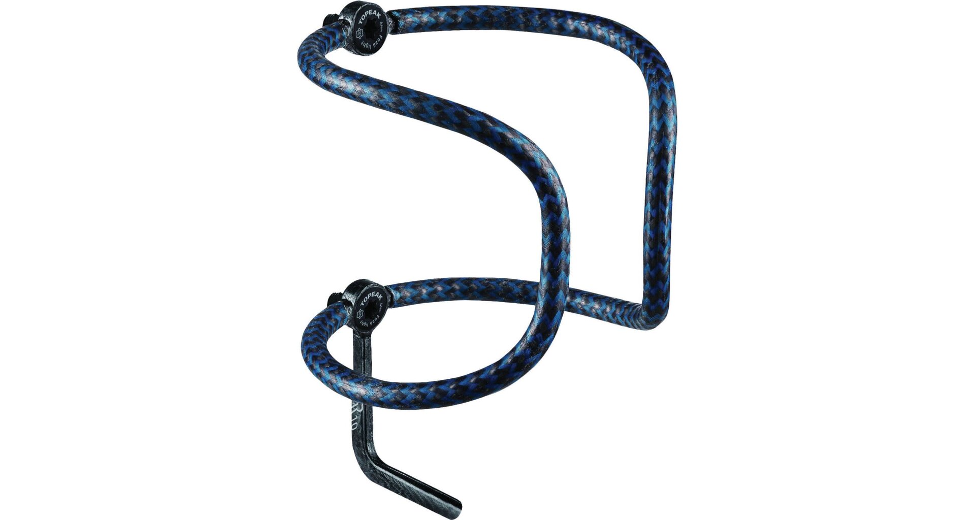 Košík na lahev Topeak Feza Cage Kevlar Carbon R10 - Modrá