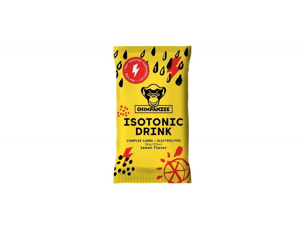 Nápoj CHIMPANZEE ISOTONIC DRINK Příchuť: Lemon