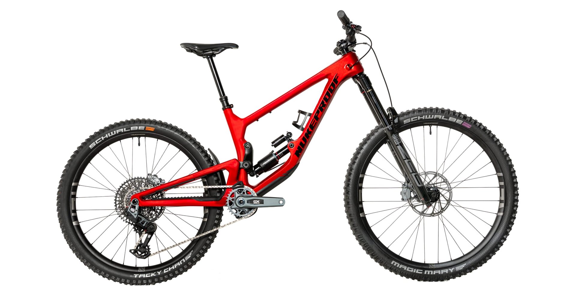 Nukeproof Giga Carbon Pro 290/297 T-GX - Red Velikost: XXL