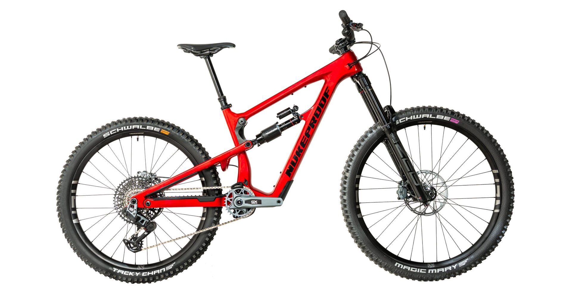 Nukeproof Mega Carbon Pro 290/297 T-GX - Red Velikost: XXL