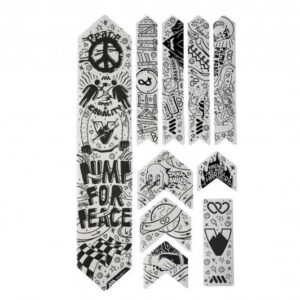 Ochranné polepy AMS - EXTRA - Pump for Peace / černé