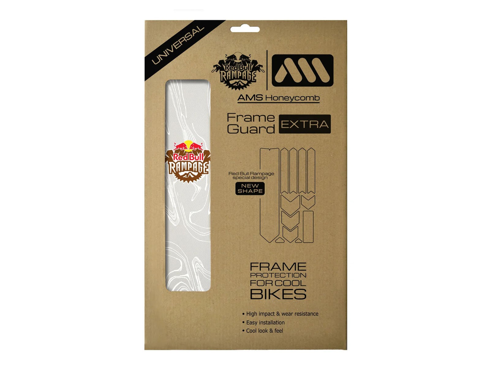 Ochranné polepy AMS Extra Redbull Ridgeline - Bílé - Obrázek 2